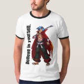 "Geloof in jezelf" Motivatie T-shirt (Voorkant)