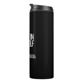 Geloof in jezelf Motivatie thermische tuimelaar Thermosbeker (Geroteerd rechts)