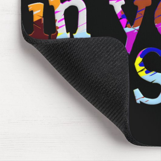 Geloof in jezelf mousepad muismat (Hoek)