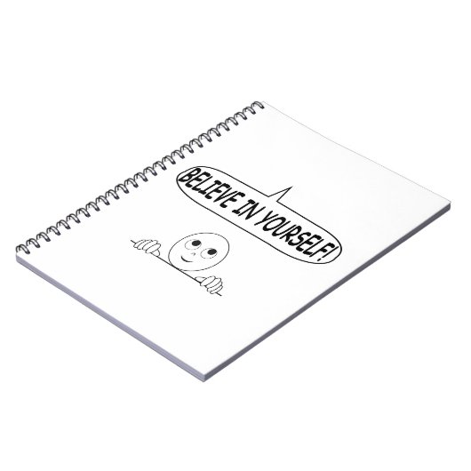 Geloof in jezelf notitieboek (Linkerzijde)