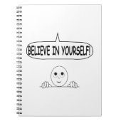 Geloof in jezelf notitieboek (Voorkant)