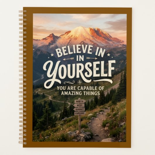 Geloof in jezelf planner (Voorkant)
