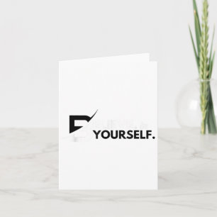 Geloof in jezelf positieve boodschap motivatie mij kaart