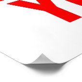 Geloof in jezelf poster (Hoek)