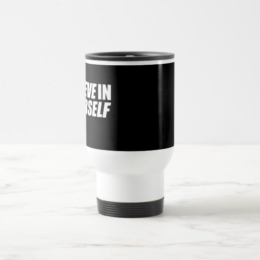 Geloof in jezelf reisbeker (Center)