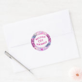 GELOOF IN JEZELF RONDE STICKER (Envelop)