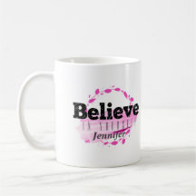 Geloof In Jezelf Roze Waterverf Motiverend