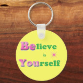 Geloof in jezelf Sleutelhanger (Voorkant)