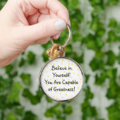 Geloof in jezelf Sleutelhanger (Hand)
