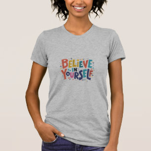 Geloof in jezelf Slim Fit T-shirt