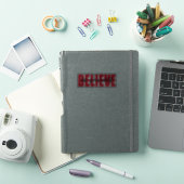 Geloof in jezelf sticker (iPad Cover)