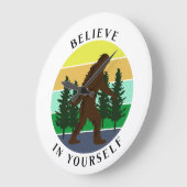 Geloof in jezelf | Sunset Bigfoot Grote Klok (Hoek)
