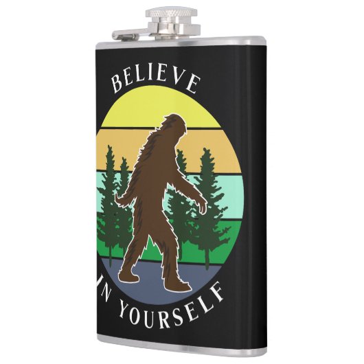 Geloof in jezelf |  Sunset Bigfoot Heupfles (Links)