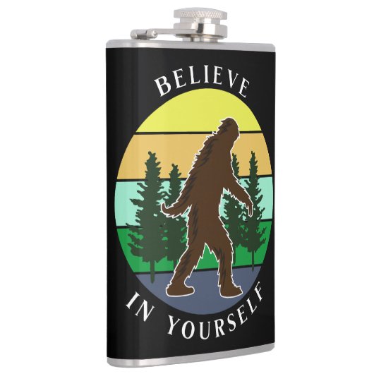 Geloof in jezelf |  Sunset Bigfoot Heupfles (Rechts)