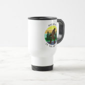 Geloof in jezelf |  Sunset Bigfoot Reisbeker (Voorkant rechts)