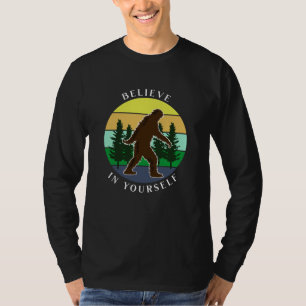 Geloof in jezelf Sunset Bigfoot T-shirt
