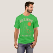 Geloof in jezelf t-shirt (Voorkant volledig)