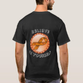 Geloof in jezelf t-shirt (Achterkant)