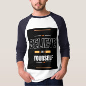 Geloof in jezelf t-shirt (Voorkant)