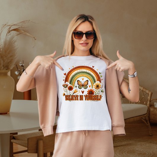 Geloof in jezelf t-shirt