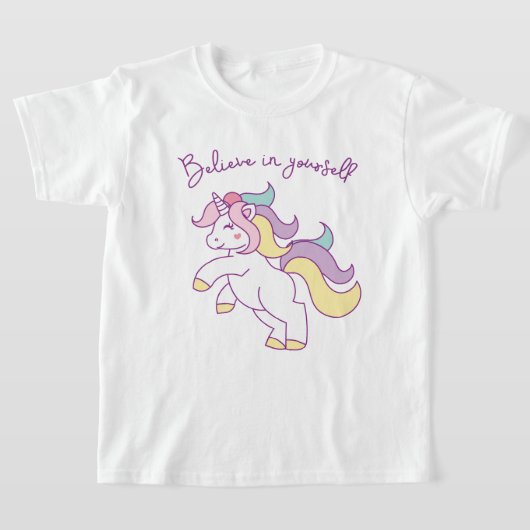 Geloof in jezelf t-shirt (Laagn)