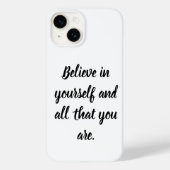 "Geloof in jezelf  telefoonhoesje - Ins Case-Mate iPhone Case (Achterkant)