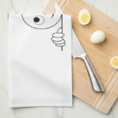 Geloof in jezelf theedoek (Quarter Fold)