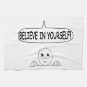 Geloof in jezelf theedoek (Horizontaal)