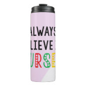 Geloof in jezelf thermosbeker (Voorkant)