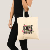 Geloof in jezelf tote bag (Voorkant (product))
