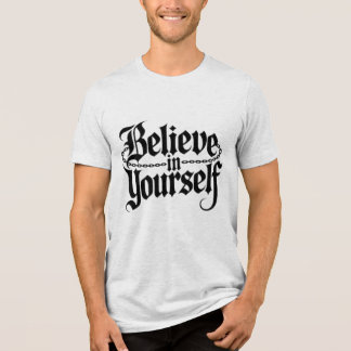 Geloof in jezelf Tri-Blend shirt