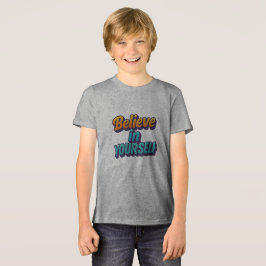 Geloof in jezelf Tri-Blend shirt