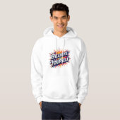 Geloof in jezelf-trui hoodie (Voorkant volledig)