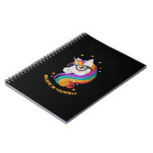 Geloof in jezelf Unicorn Notitieboek (Linkerzijde)