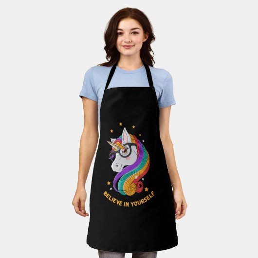 Geloof in jezelf Unicorn Schort (Gedragen)