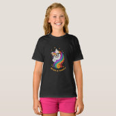 Geloof in jezelf Unicorn T-shirt (Voorkant volledig)