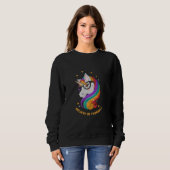 Geloof in jezelf Unicorn Trui (Voorkant volledig)