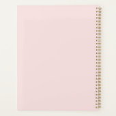 Geloof in jezelf Waterverf Custom 2025 Planner (Achterkant)