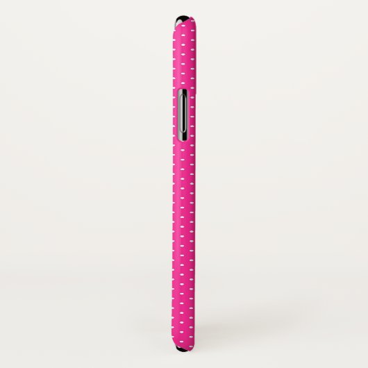 Geloof in jezelf Waterverf roze stippen Case-Mate iPhone Case (Achterkant / rechts)