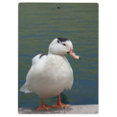 Geloof in jezelf - WEES JE Inspirerend Eend Klembord (Achterkant)