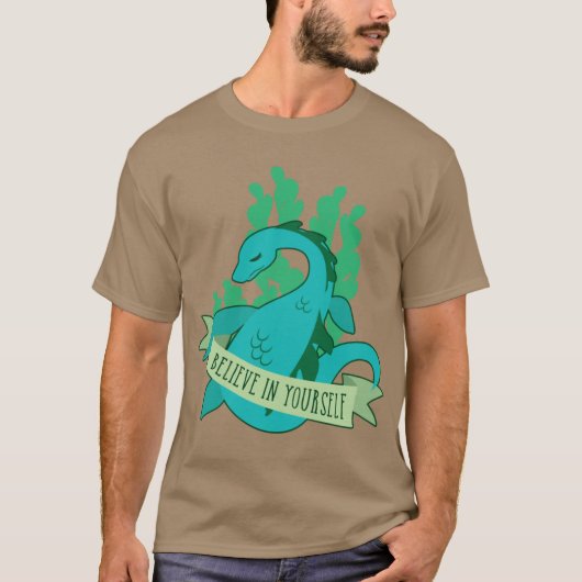 Geloof in jezelfNessie T-shirt (Voorkant)