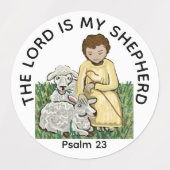 Geloof in Jezus Labels (Design 2)