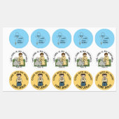 Geloof in Jezus Labels (Vel)