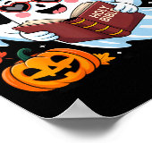 Geloof in Jezus spook christelijk halloween grappi Poster (Hoek)
