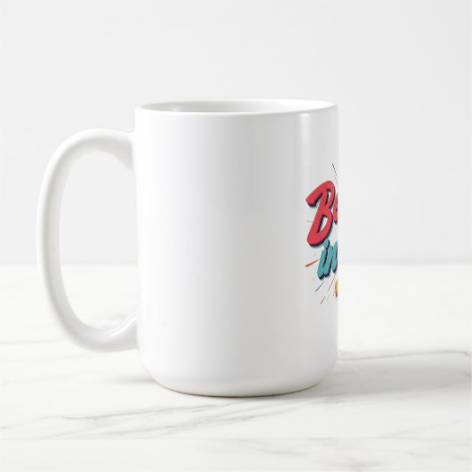 Geloof in jou koffiemok (Links)