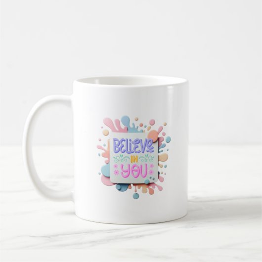 Geloof in jou koffiemok (Links)