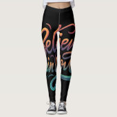 Geloof in jou leggings (Voorkant)
