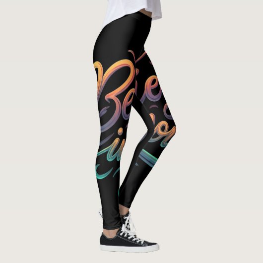 Geloof in jou leggings (Rechts)