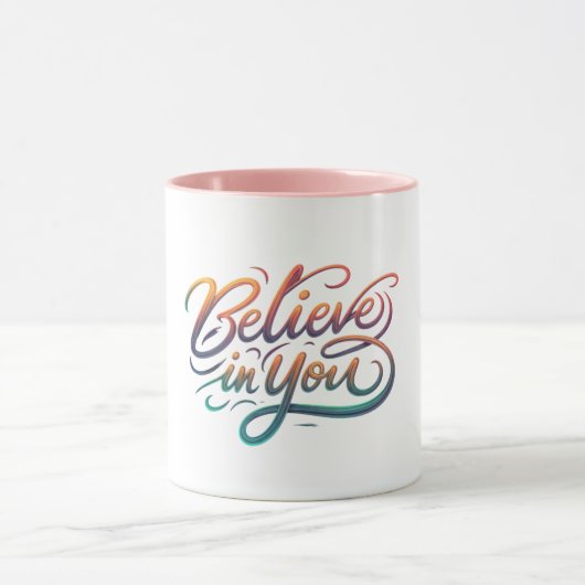 Geloof in jou mok (Midden)