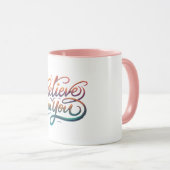 Geloof in jou mok (Voorkant rechts)